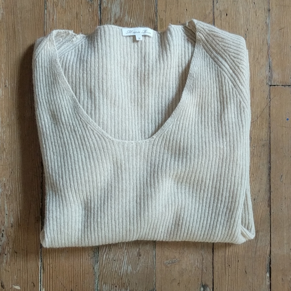 Minnie Rose Cashmere Sweater - M EUC